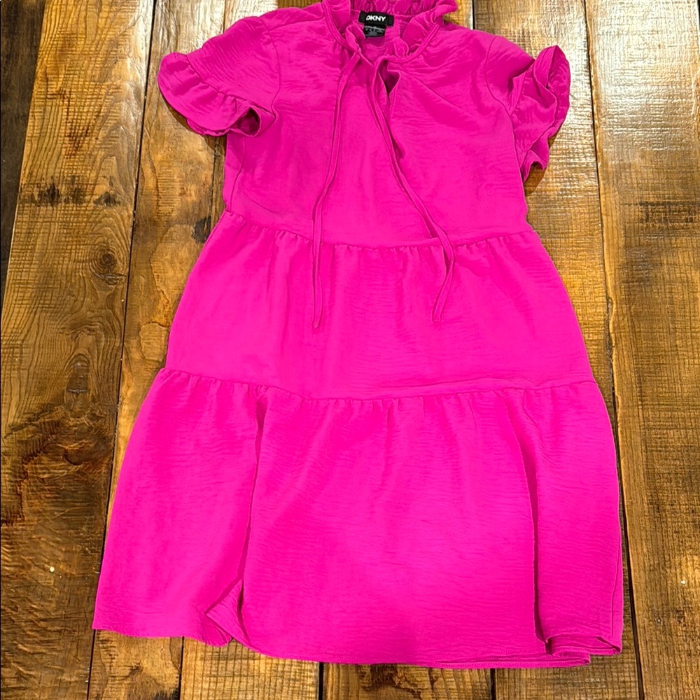 Bright Pink DKNY Women Sundress